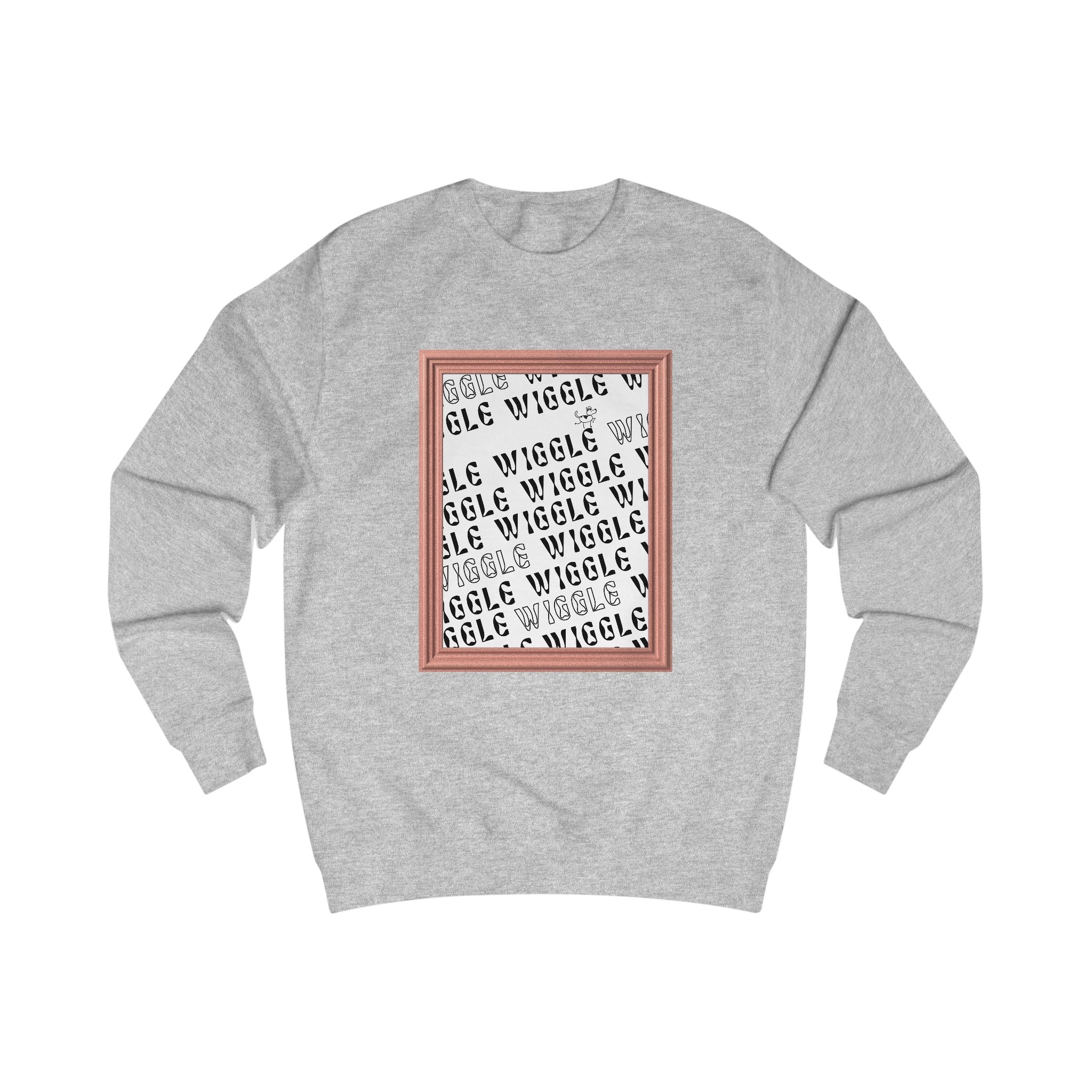 a wiggle's a work of art unisex sweat