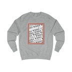 a wiggle's a work of art unisex sweat
