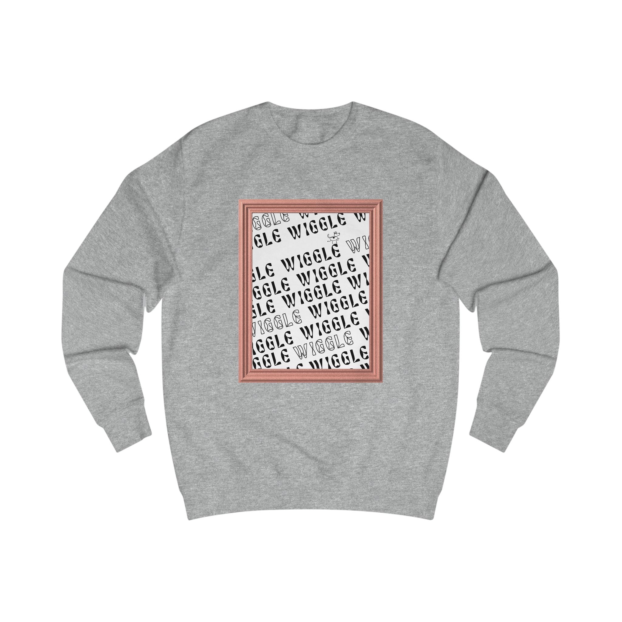 a wiggle's a work of art unisex sweat