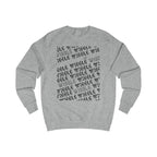 wiggle unisex crewneck sweatshirt