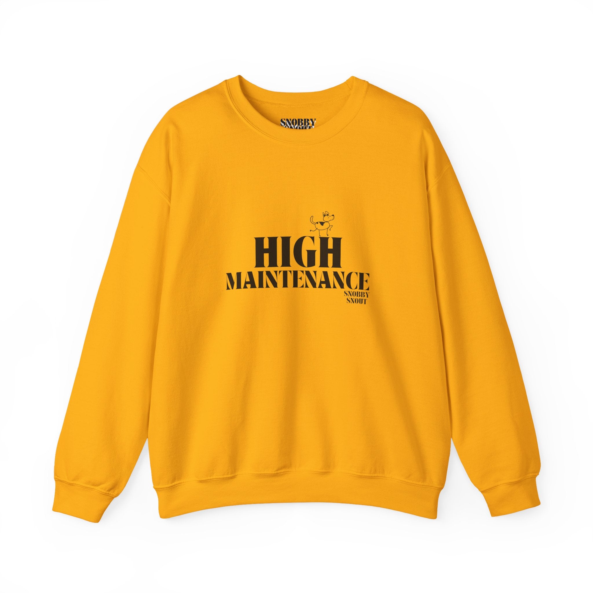 "High Maintenance" Heavy Crewneck Sweatshirt