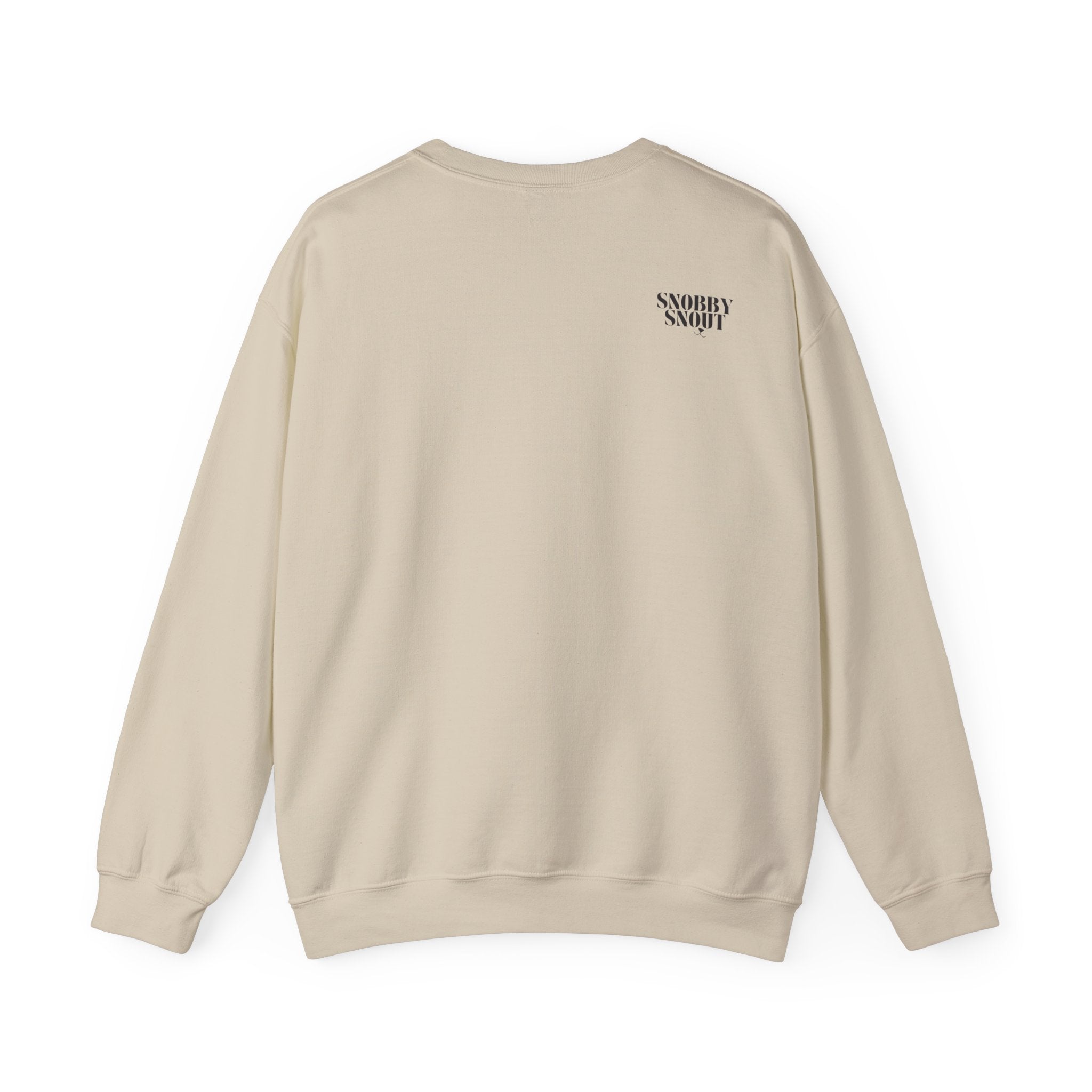 "pup culture" heavy crewneck sweatshirt