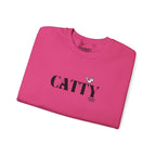 "catty" crewneck sweatshirt