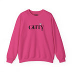"catty" crewneck sweatshirt