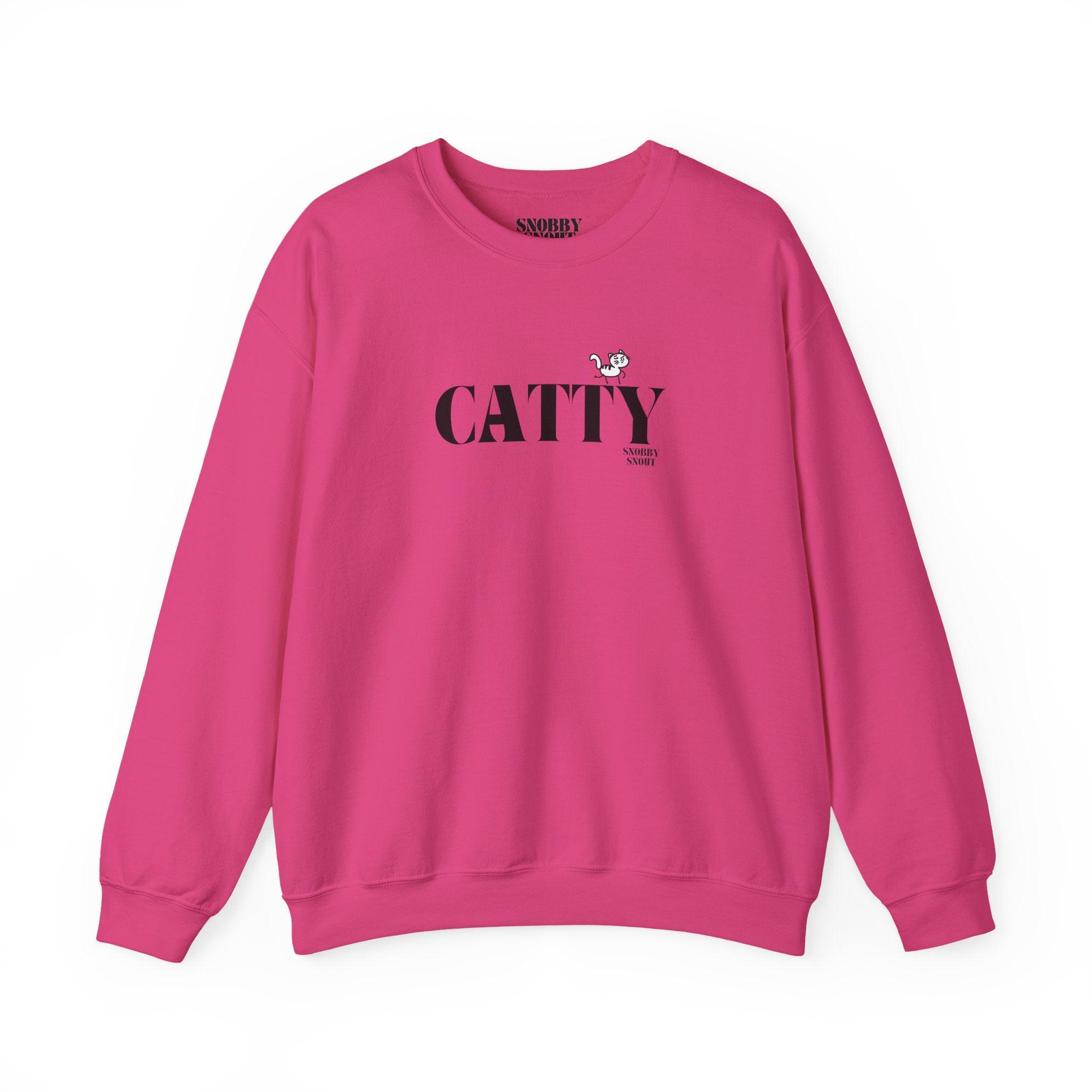 "catty" crewneck sweatshirt