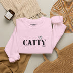 "catty" crewneck sweatshirt