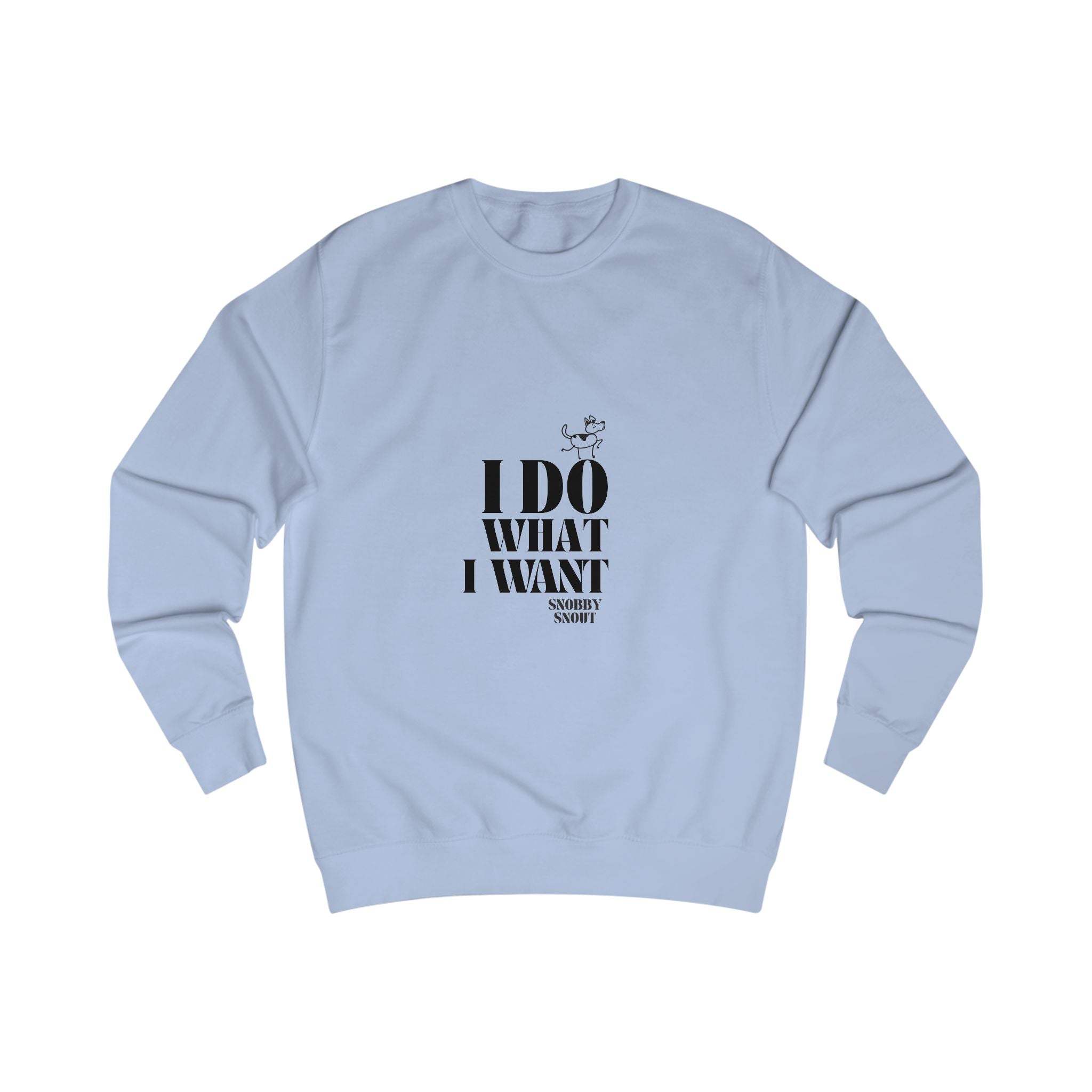 i do what i want unisex sweatshirt