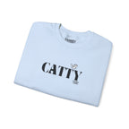 "catty" crewneck sweatshirt