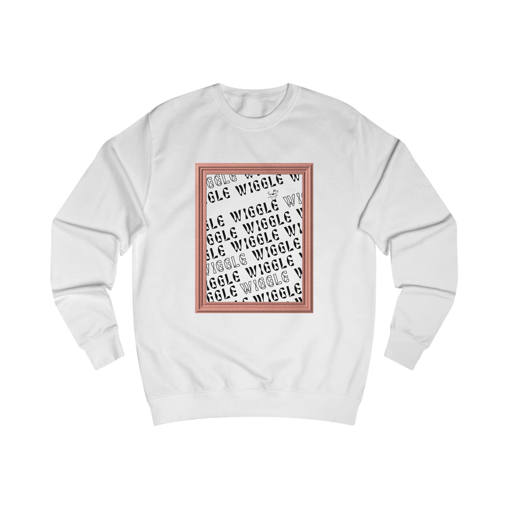 a wiggle's a work of art unisex sweat