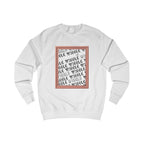 a wiggle's a work of art unisex sweat