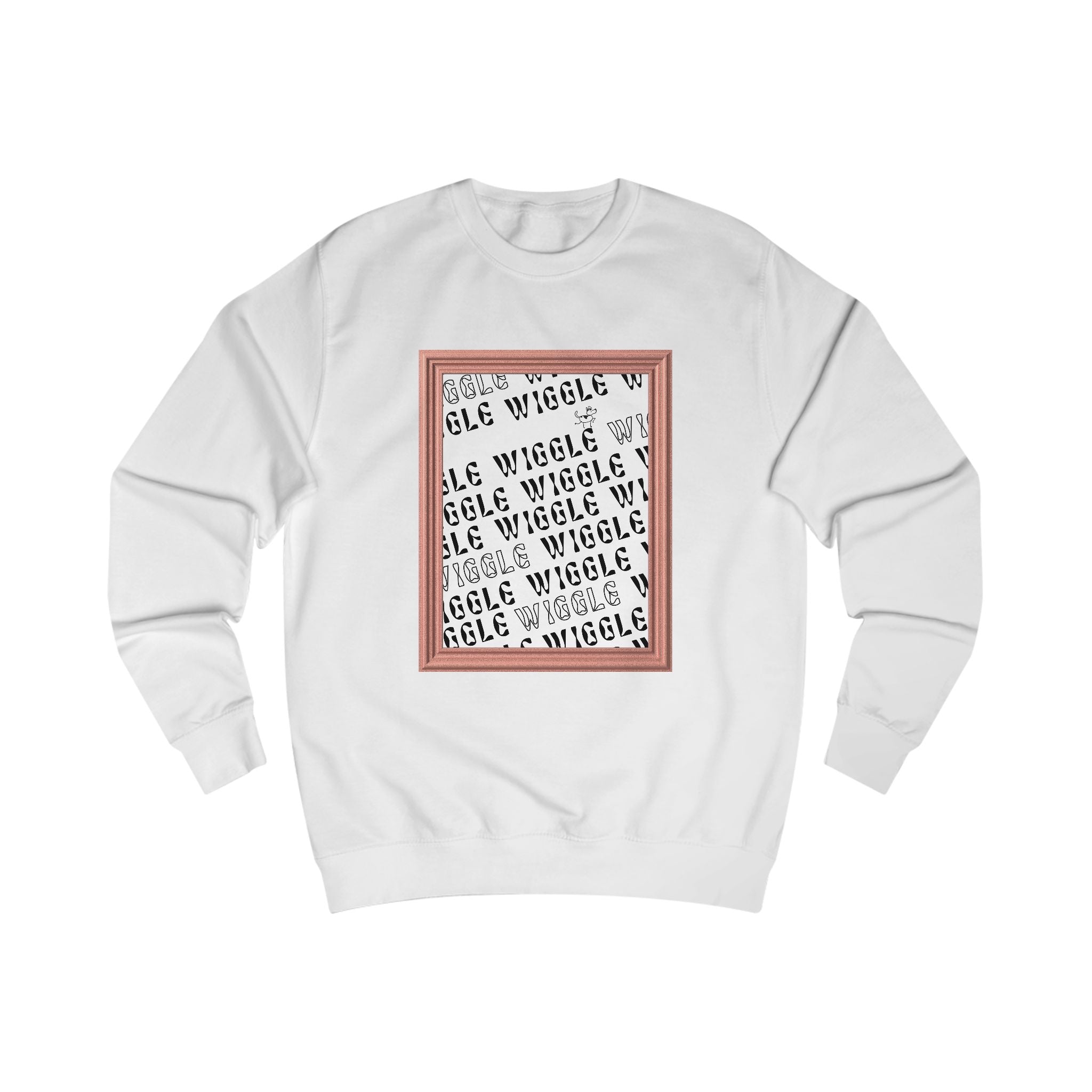a wiggle's a work of art unisex sweat