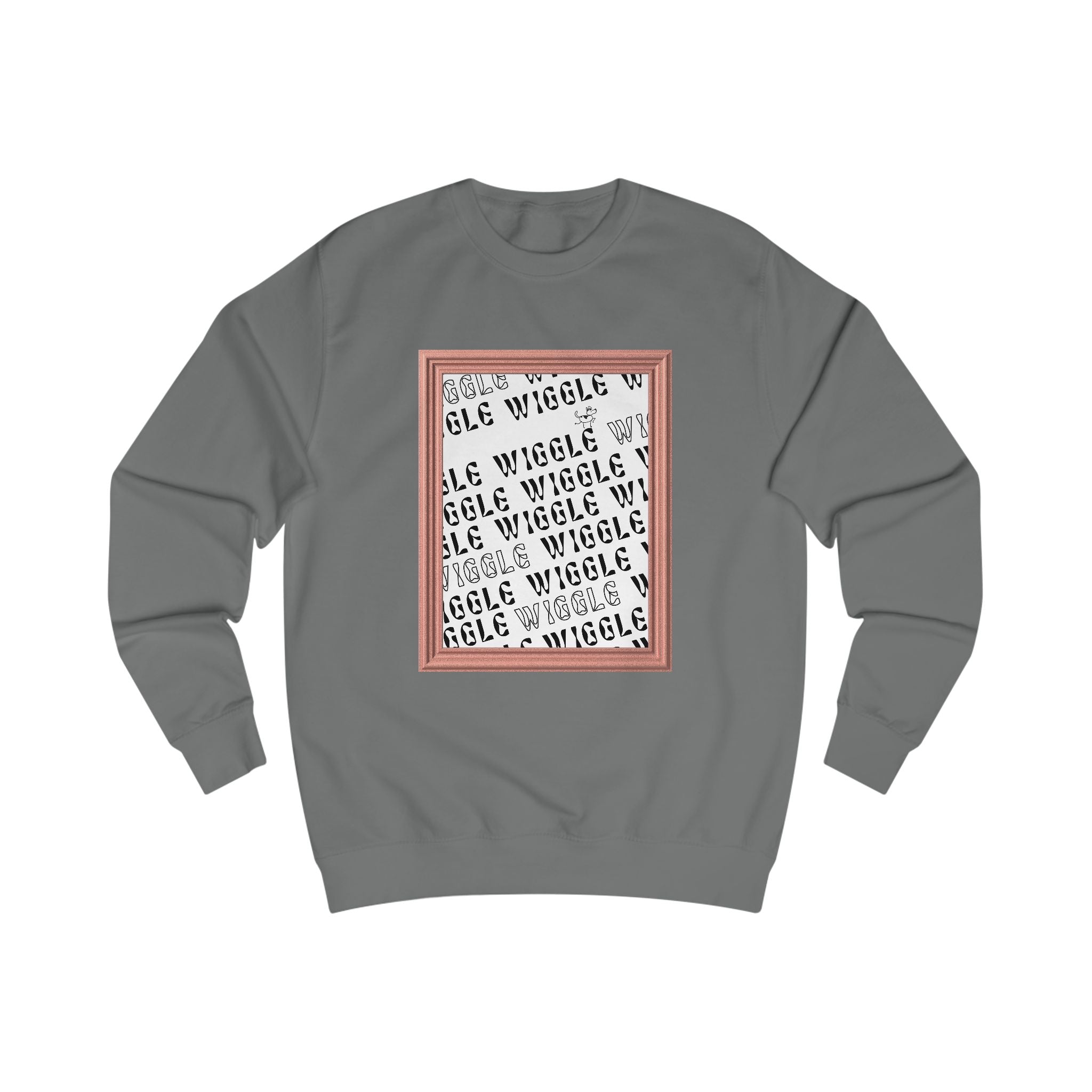 a wiggle's a work of art unisex sweat