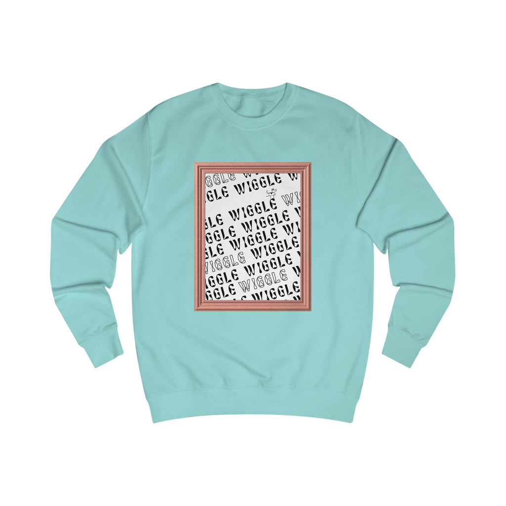 a wiggle's a work of art unisex sweat