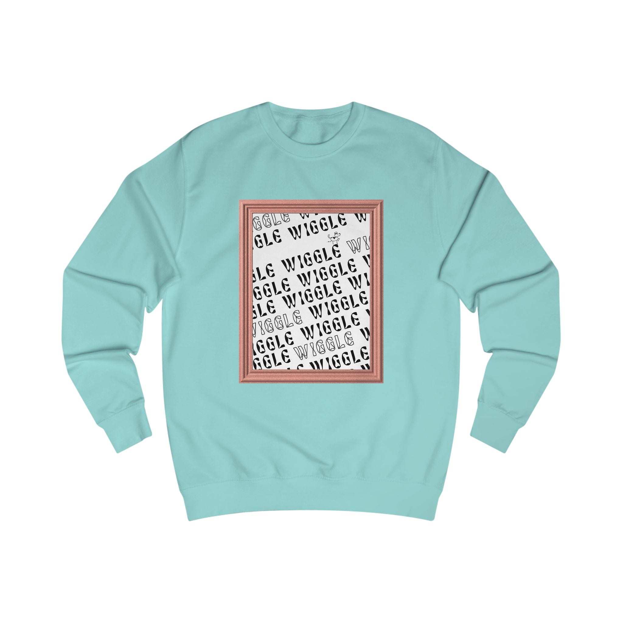 a wiggle's a work of art unisex sweat