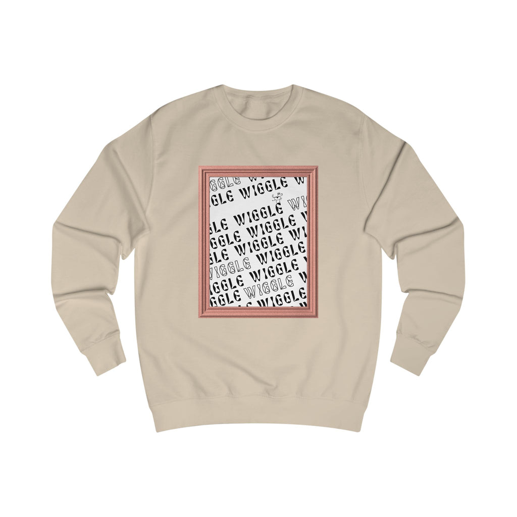 a wiggle's a work of art unisex sweat