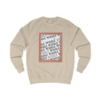 a wiggle's a work of art unisex sweat