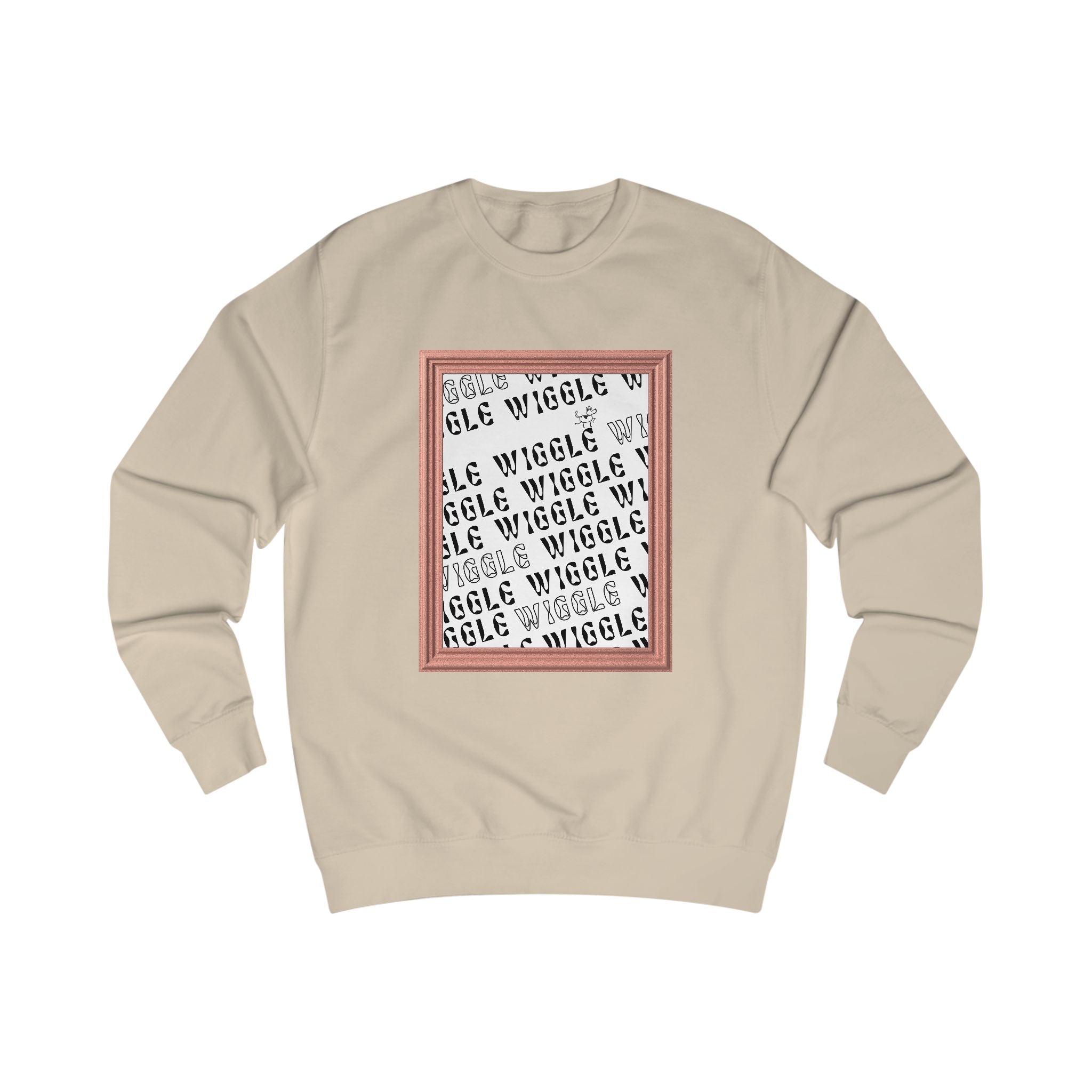 a wiggle's a work of art unisex sweat