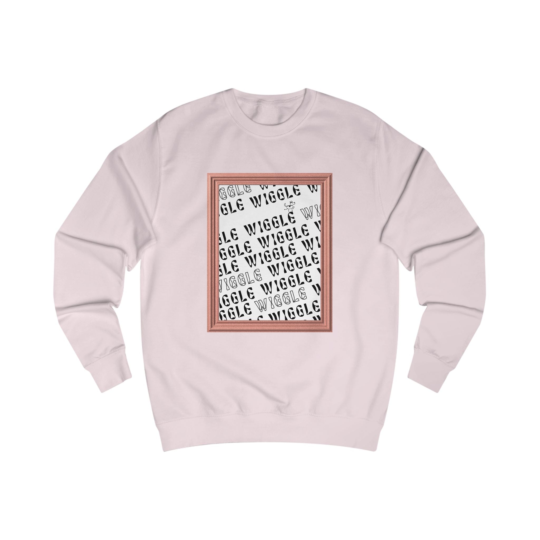 a wiggle's a work of art unisex sweat