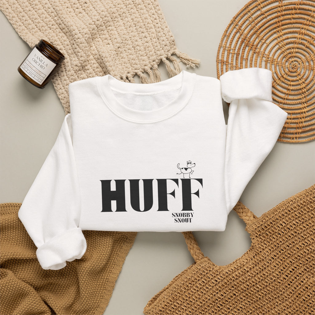 "huff" heavy crewneck sweatshirt