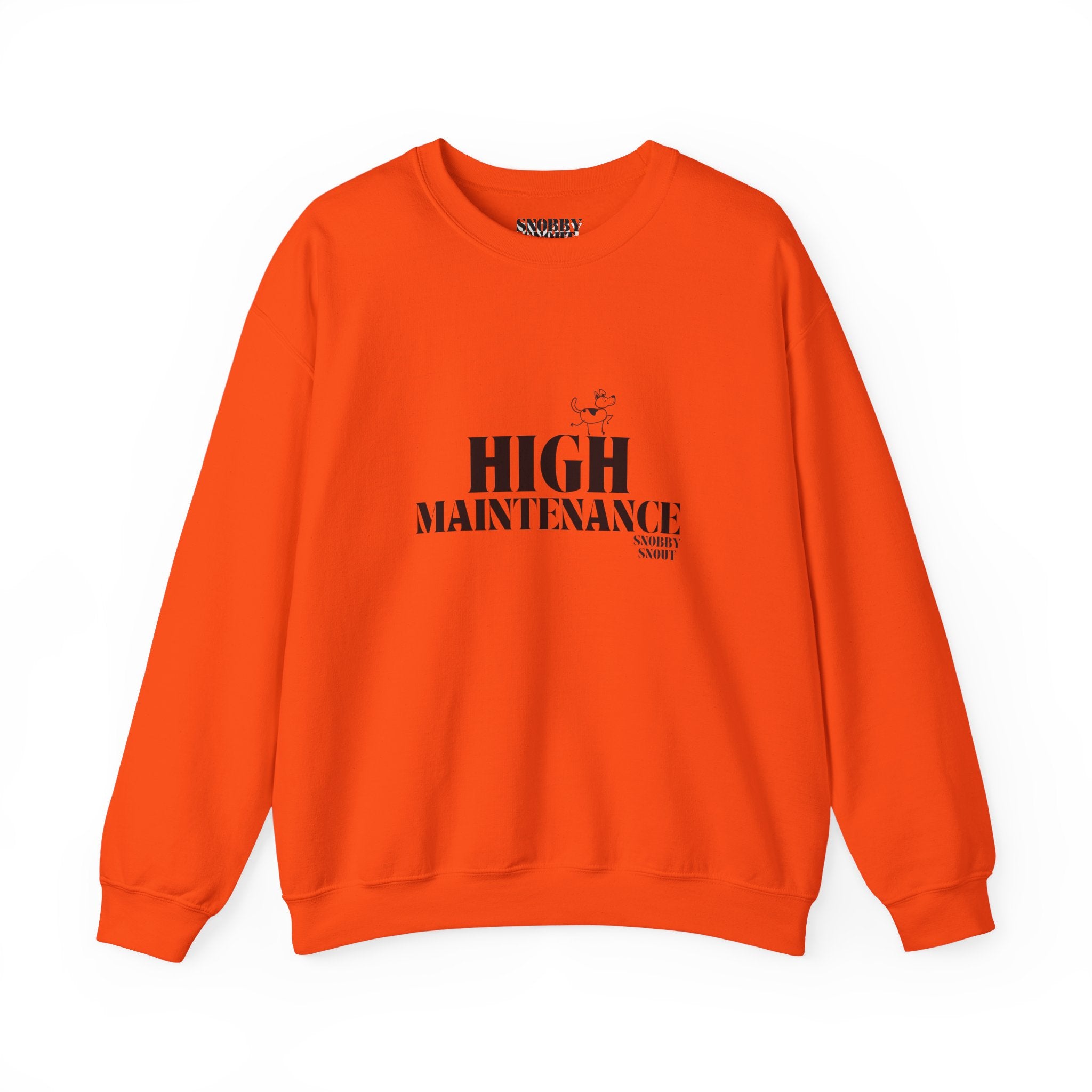 "High Maintenance" Heavy Crewneck Sweatshirt