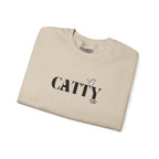 "catty" crewneck sweatshirt