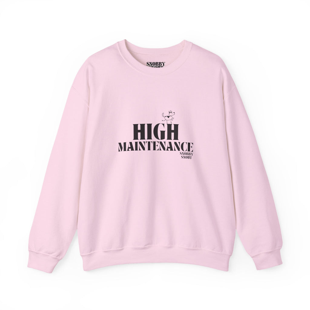"High Maintenance" Heavy Crewneck Sweatshirt