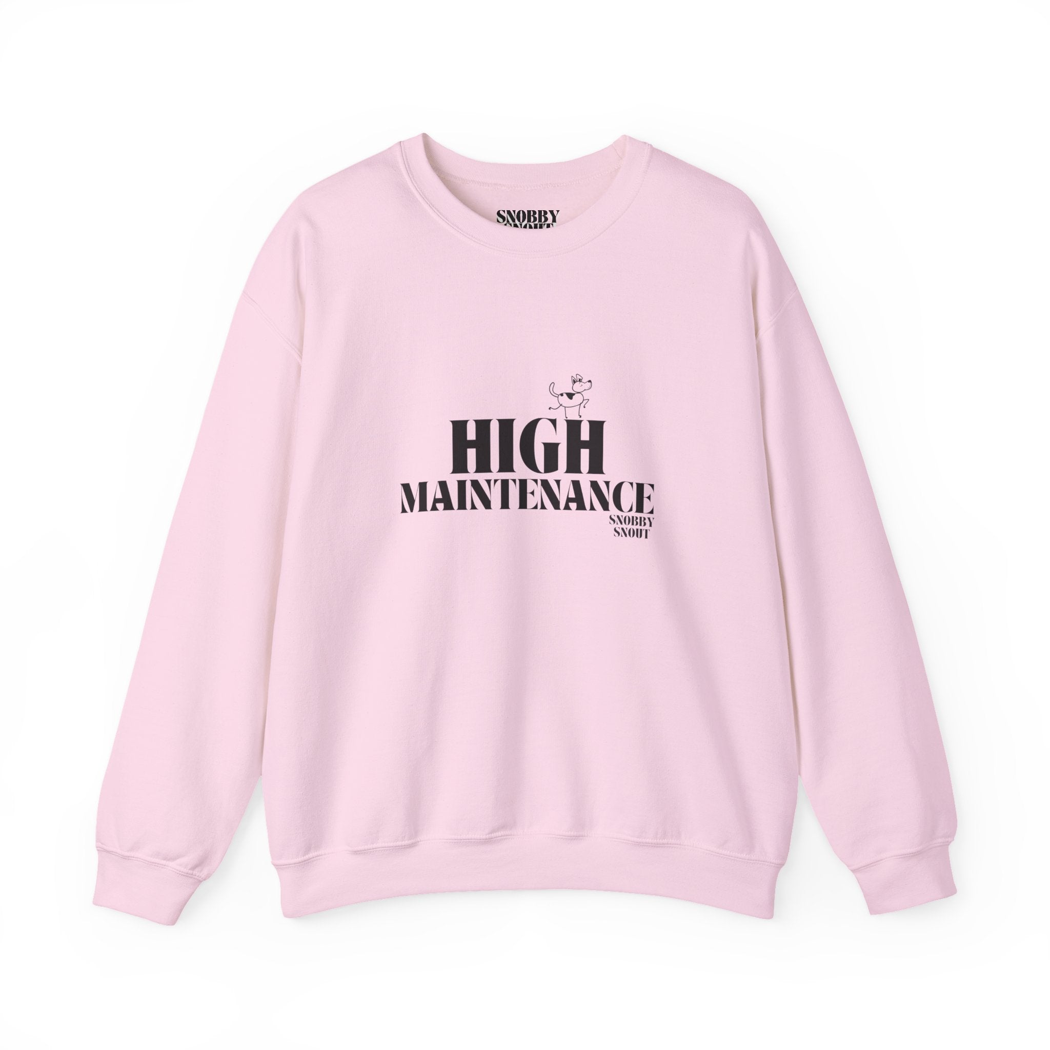 "High Maintenance" Heavy Crewneck Sweatshirt