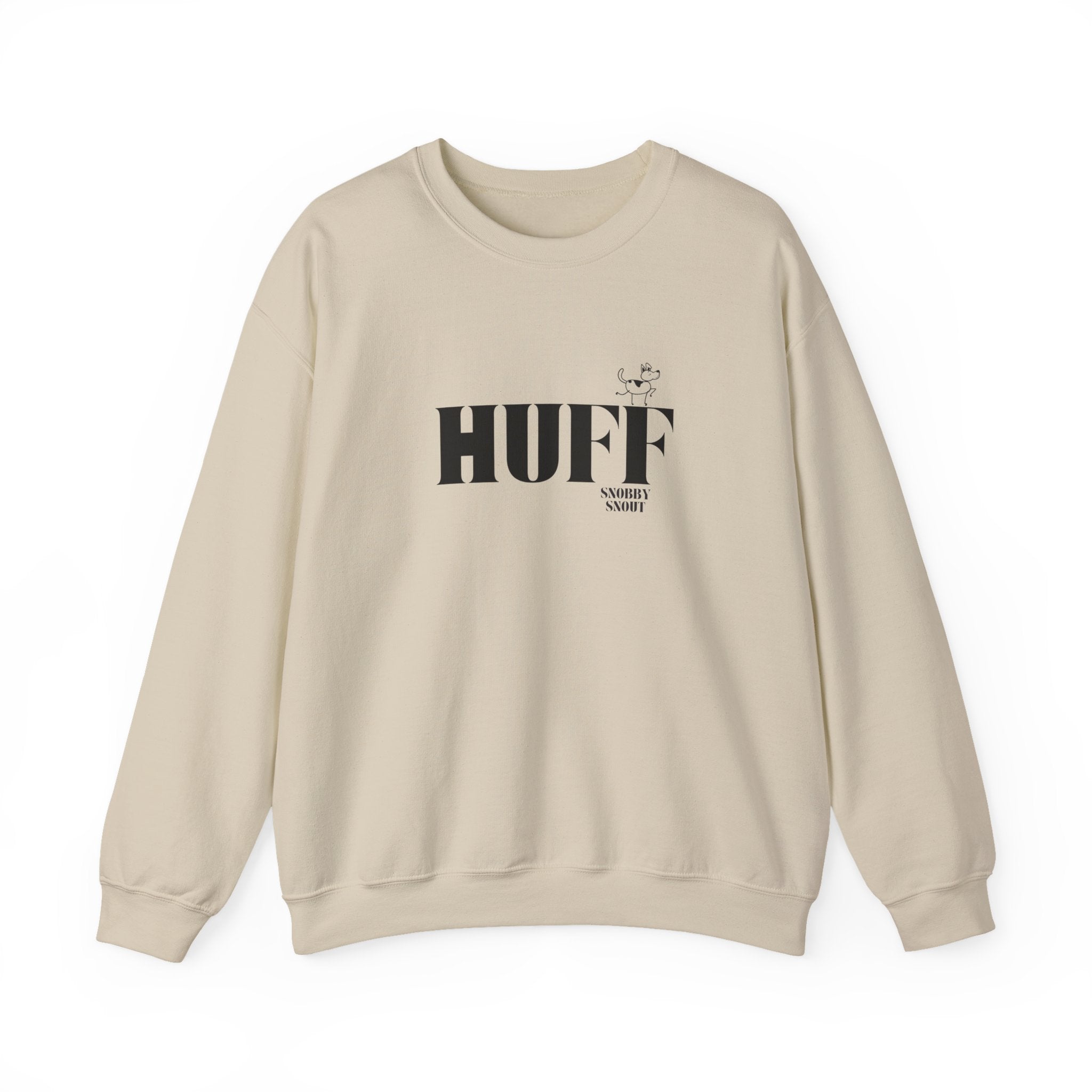 "huff" heavy crewneck sweatshirt