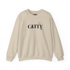 "catty" crewneck sweatshirt