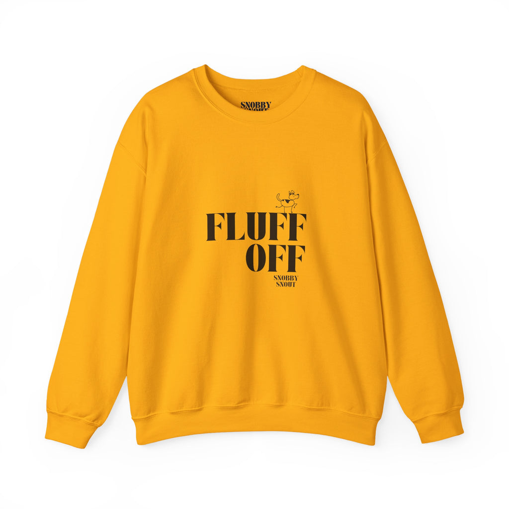 "Fluff Off" Heavy Crewneck Sweatshirt