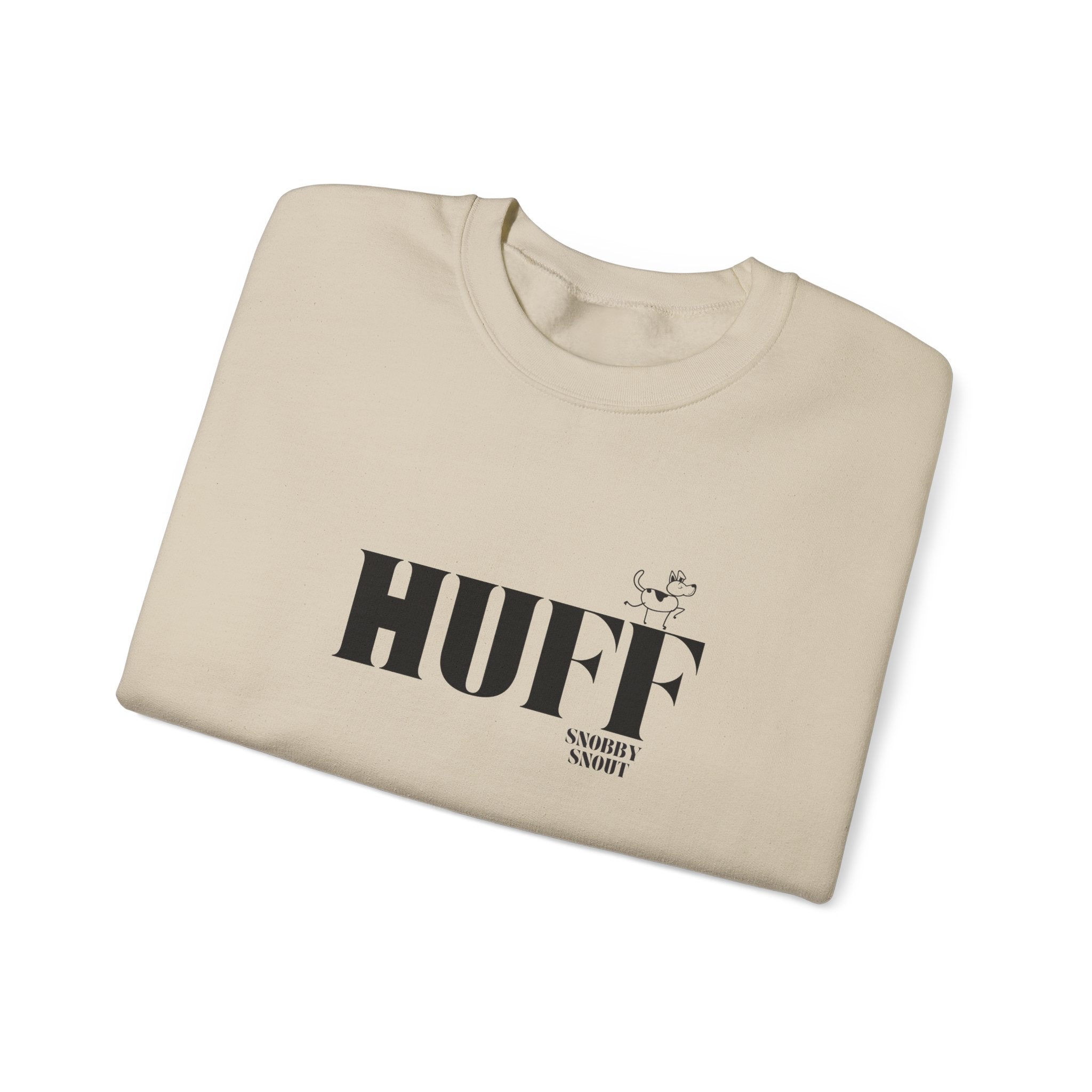 "huff" heavy crewneck sweatshirt