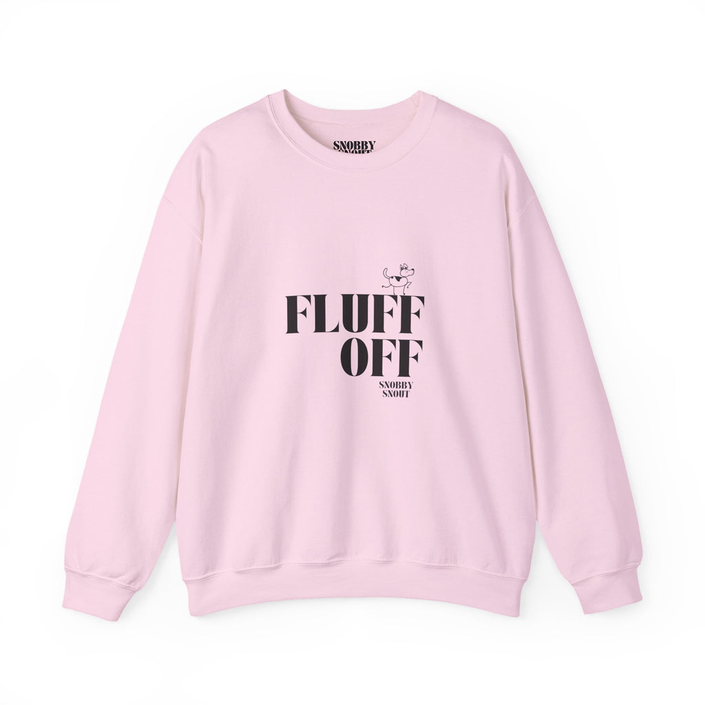 "Fluff Off" Heavy Crewneck Sweatshirt