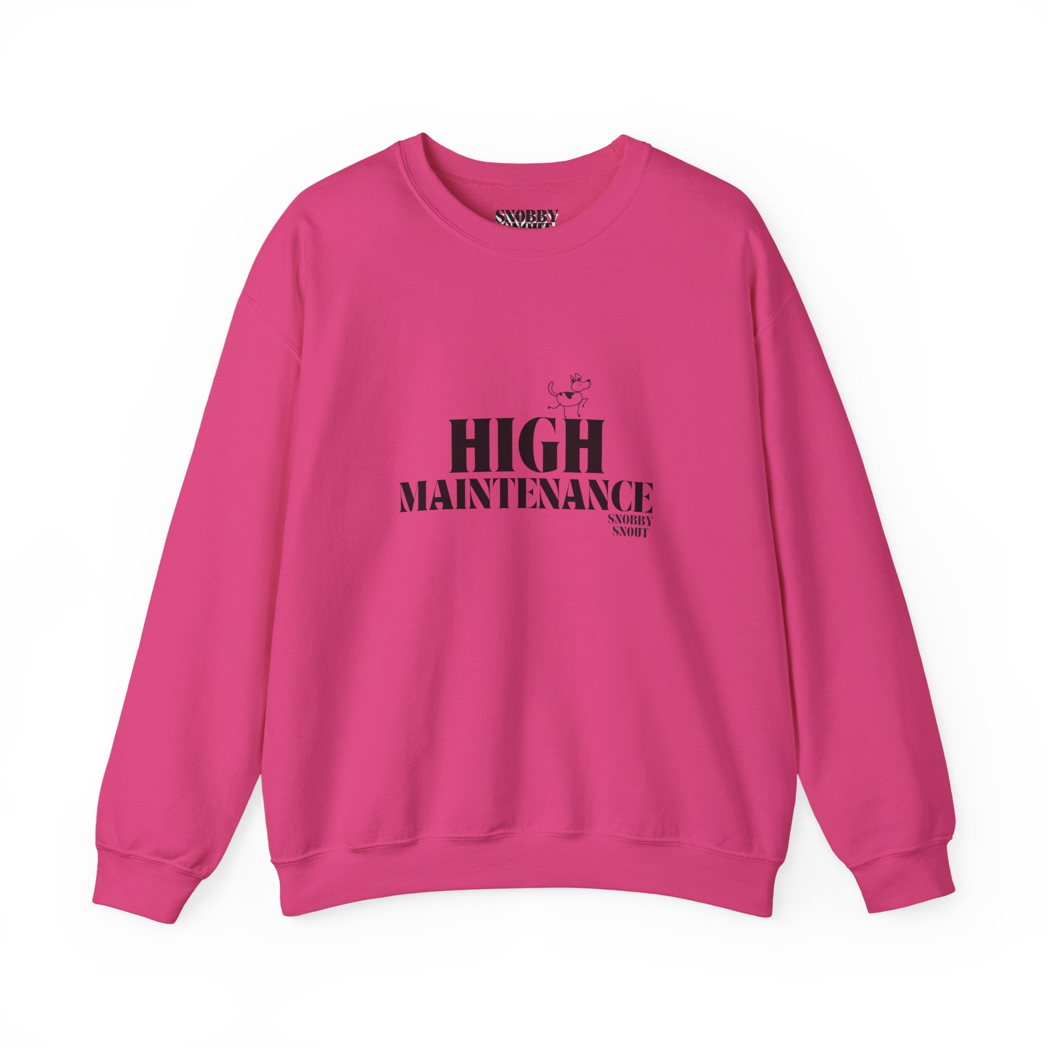 "High Maintenance" Heavy Crewneck Sweatshirt