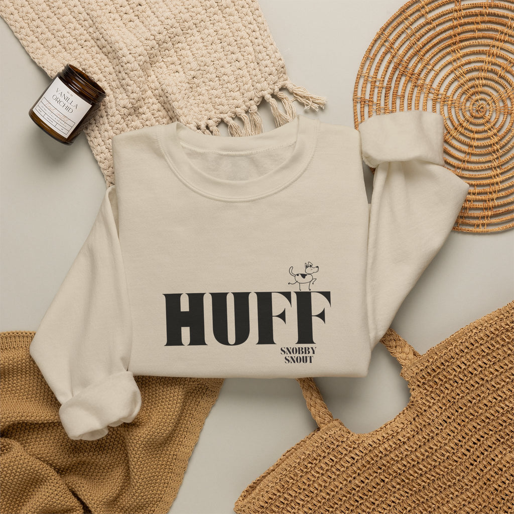 "huff" heavy crewneck sweatshirt