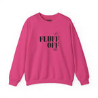 "fluff off" heavy crewneck sweatshirt