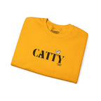 "catty" crewneck sweatshirt