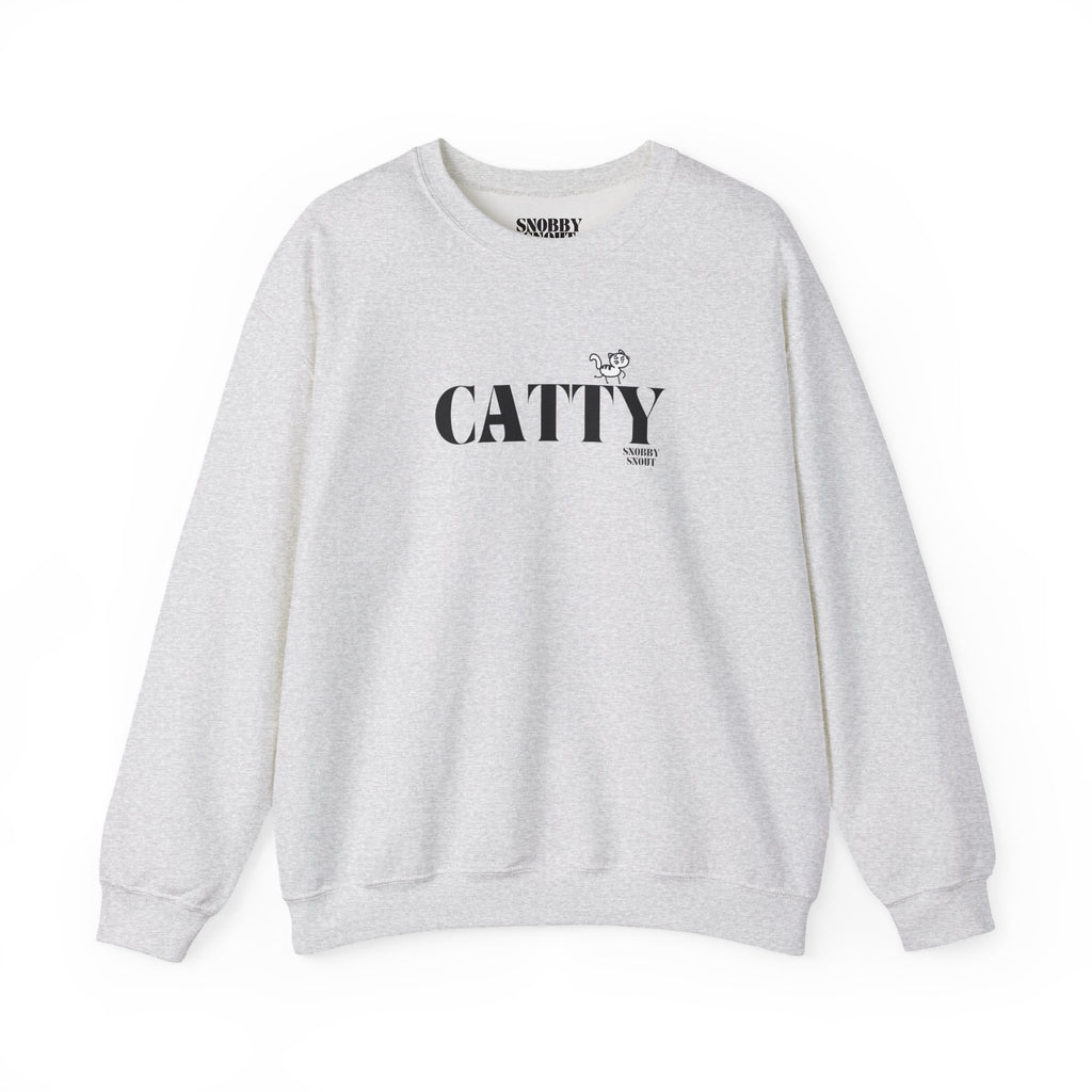"catty" crewneck sweatshirt