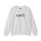 "catty" crewneck sweatshirt