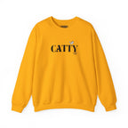 "catty" crewneck sweatshirt