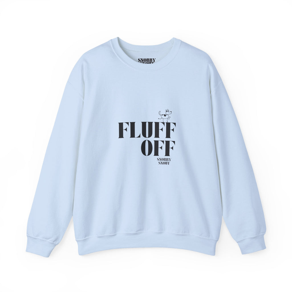"Fluff Off" Heavy Crewneck Sweatshirt