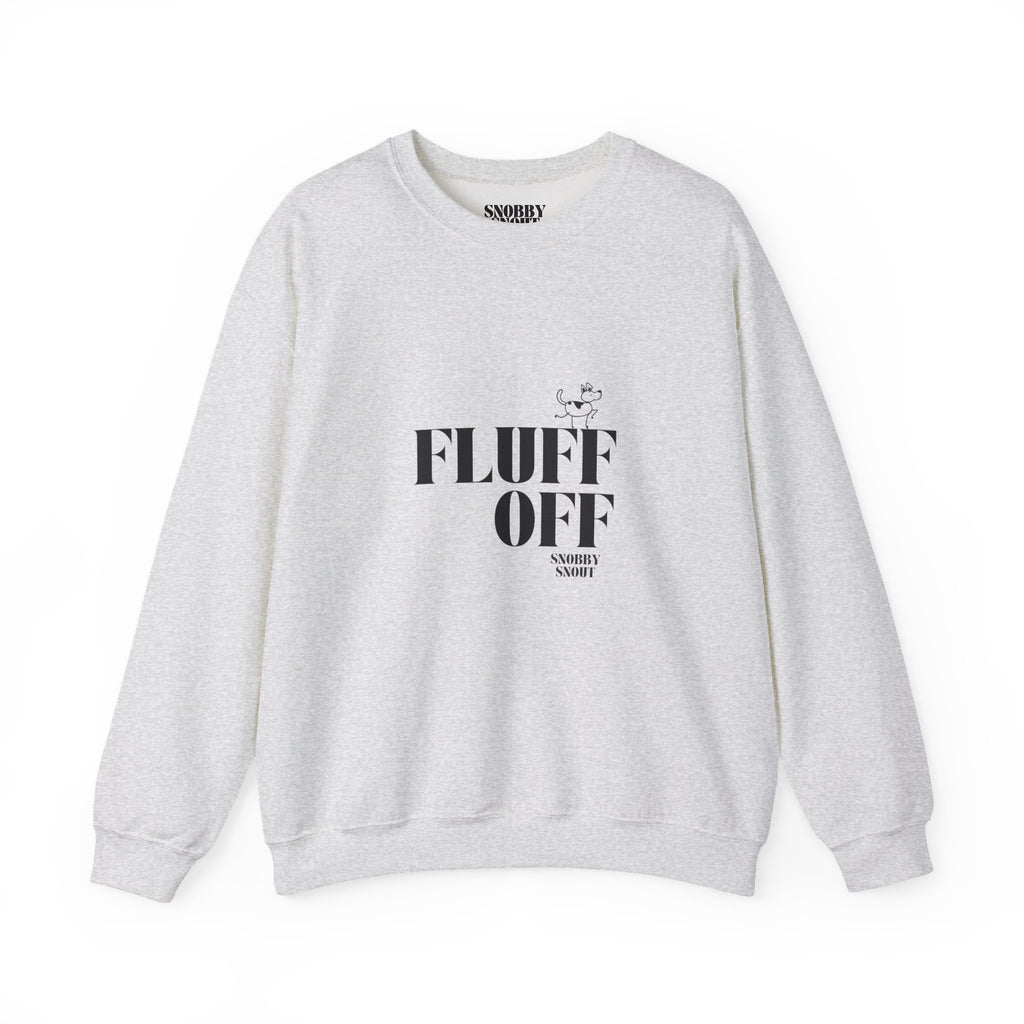 "Fluff Off" Heavy Crewneck Sweatshirt