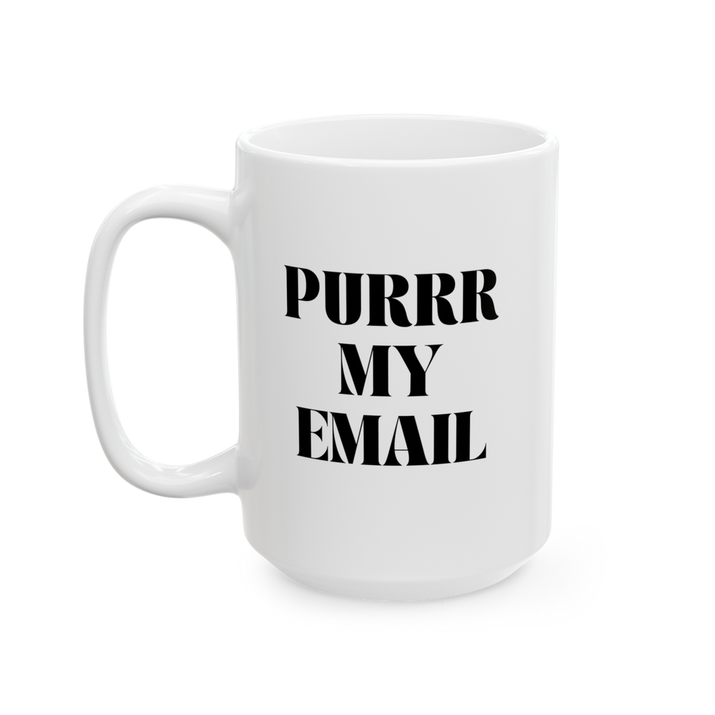 purrr my email classic mug