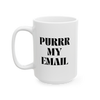 purrr my email classic mug
