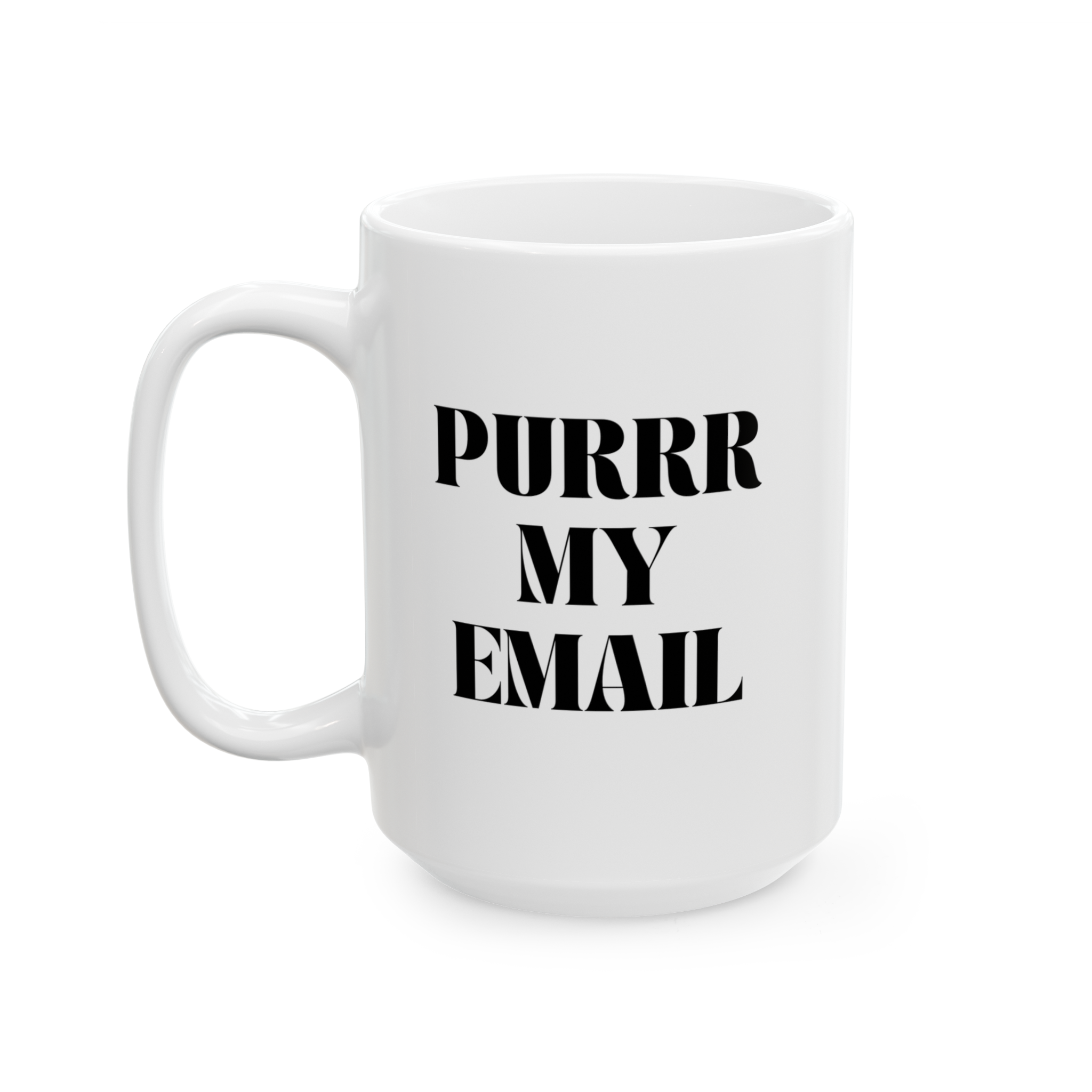 purrr my email classic mug