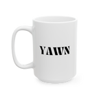 yawn classic mug
