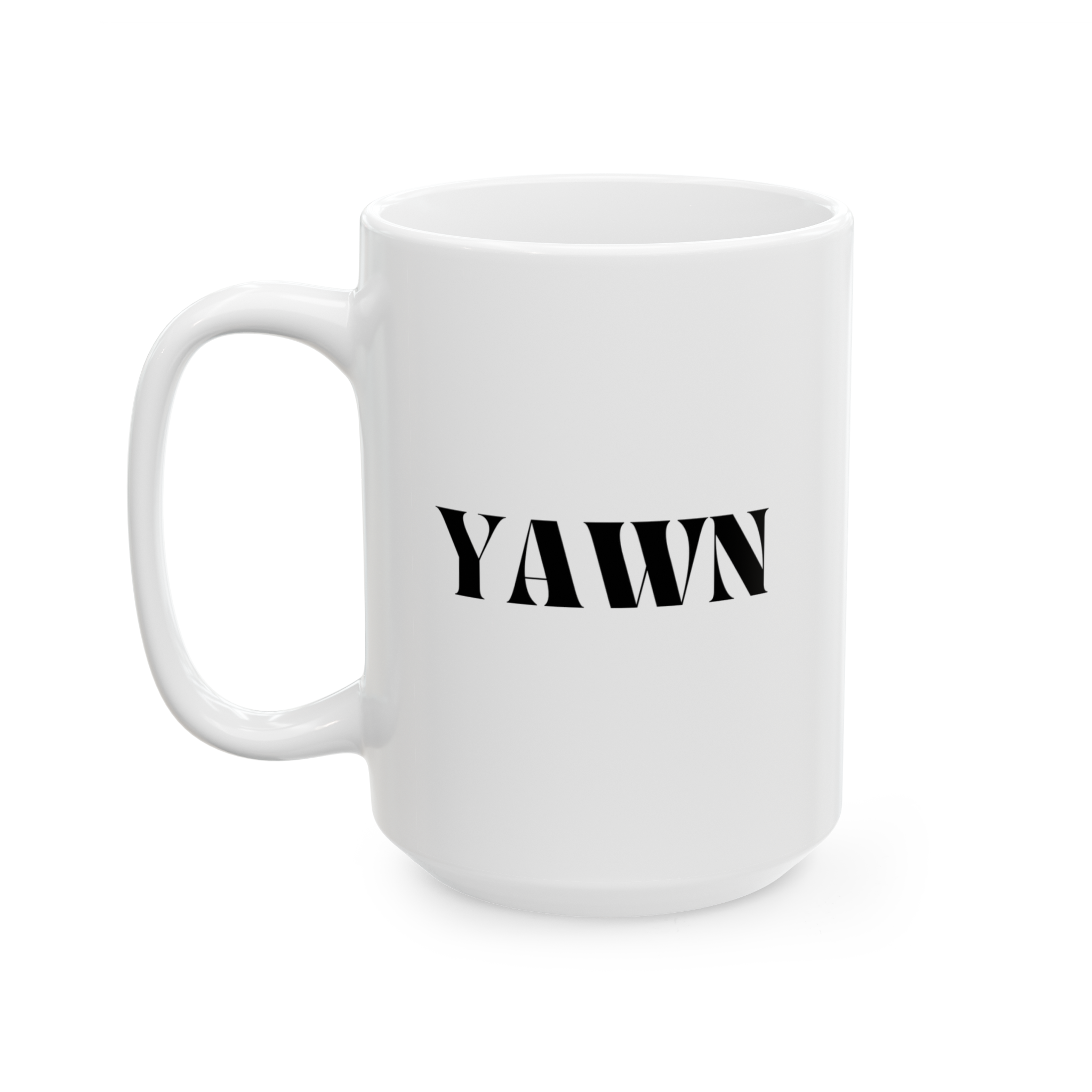 yawn classic mug