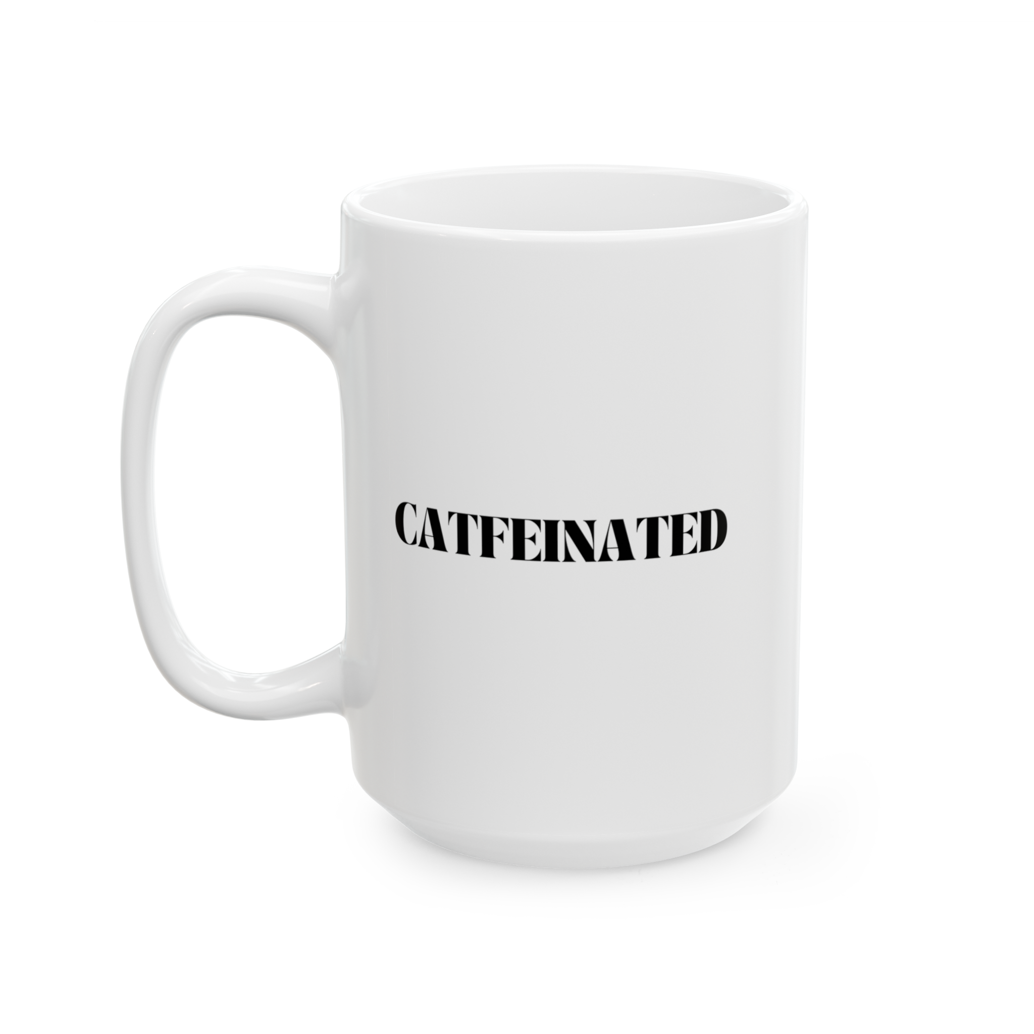 "cat"feinated classic mug