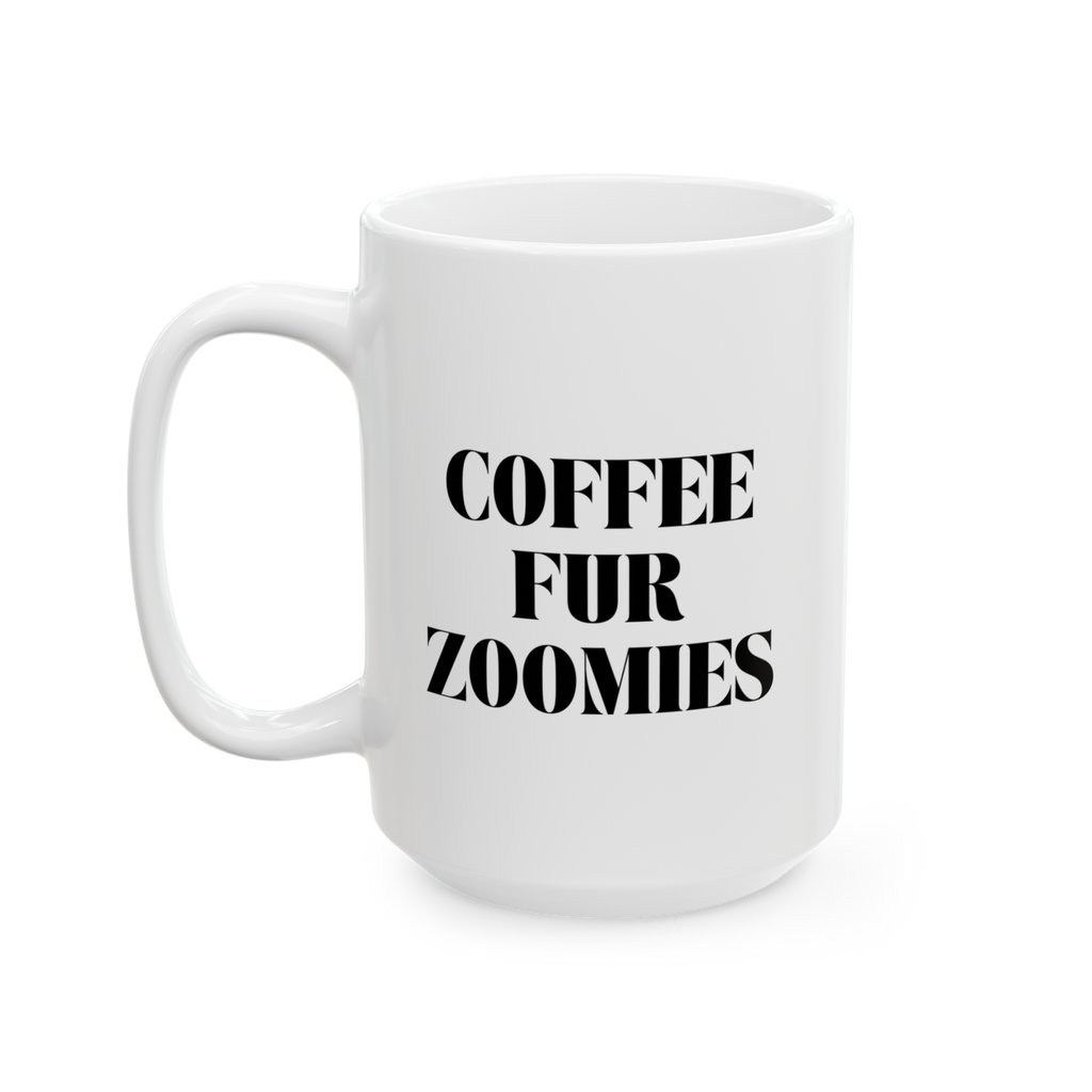 coffee fur zoomies classic mug