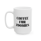 coffee fur zoomies classic mug