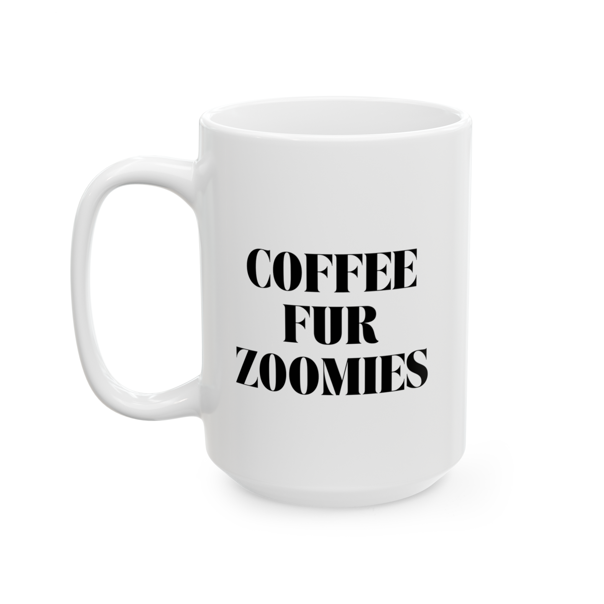 coffee fur zoomies classic mug